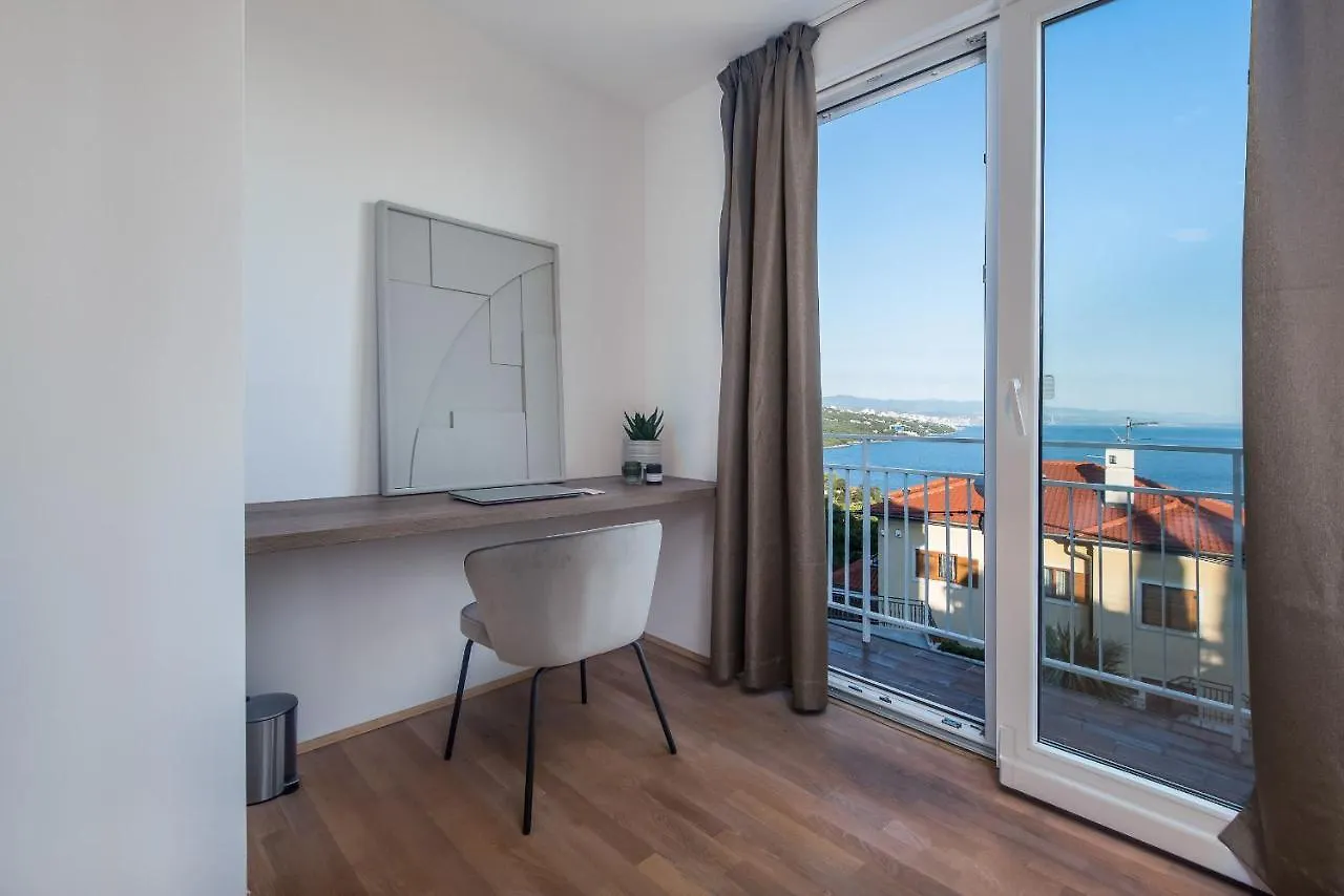 Premium Apartment With Beautiful Sea View, Short Walk To The Sea Opatija
