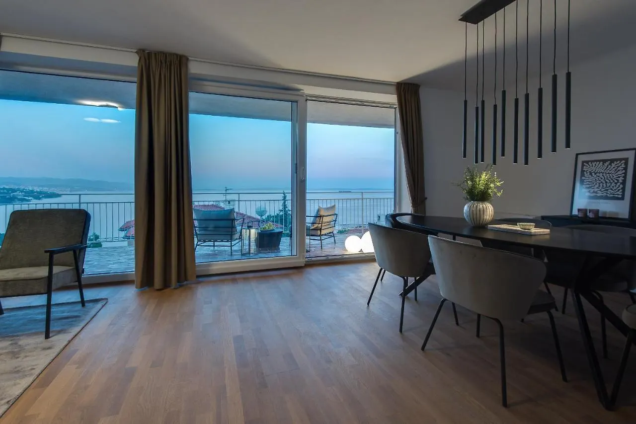 Premium Apartment With Beautiful Sea View, Short Walk To The Sea Opatija