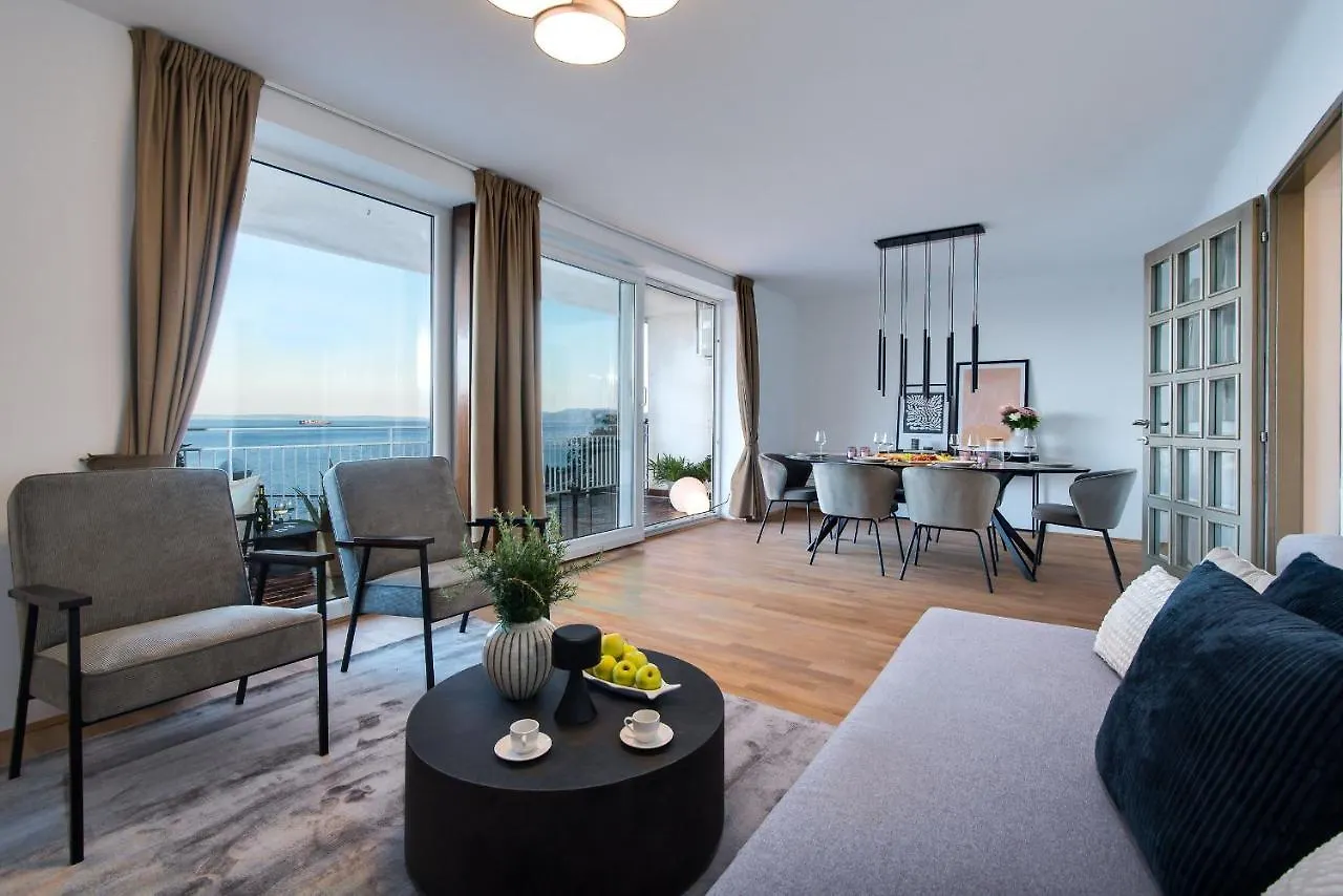 Premium Apartment With Beautiful Sea View, Short Walk To The Sea Opatija