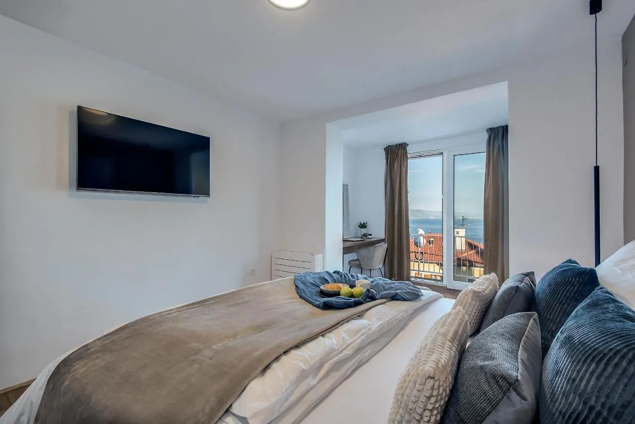 Premium Apartment With Beautiful Sea View, Short Walk To The Sea Opatija