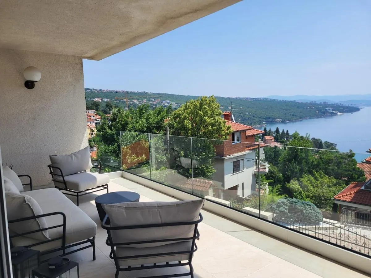 Premium Apartment With Beautiful Sea View, Short Walk To The Sea Opatija